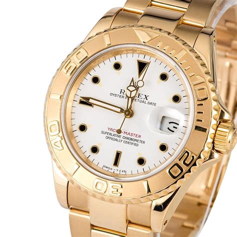 rolex gold yachtmaster for sale|rolex yacht master 2023 price.